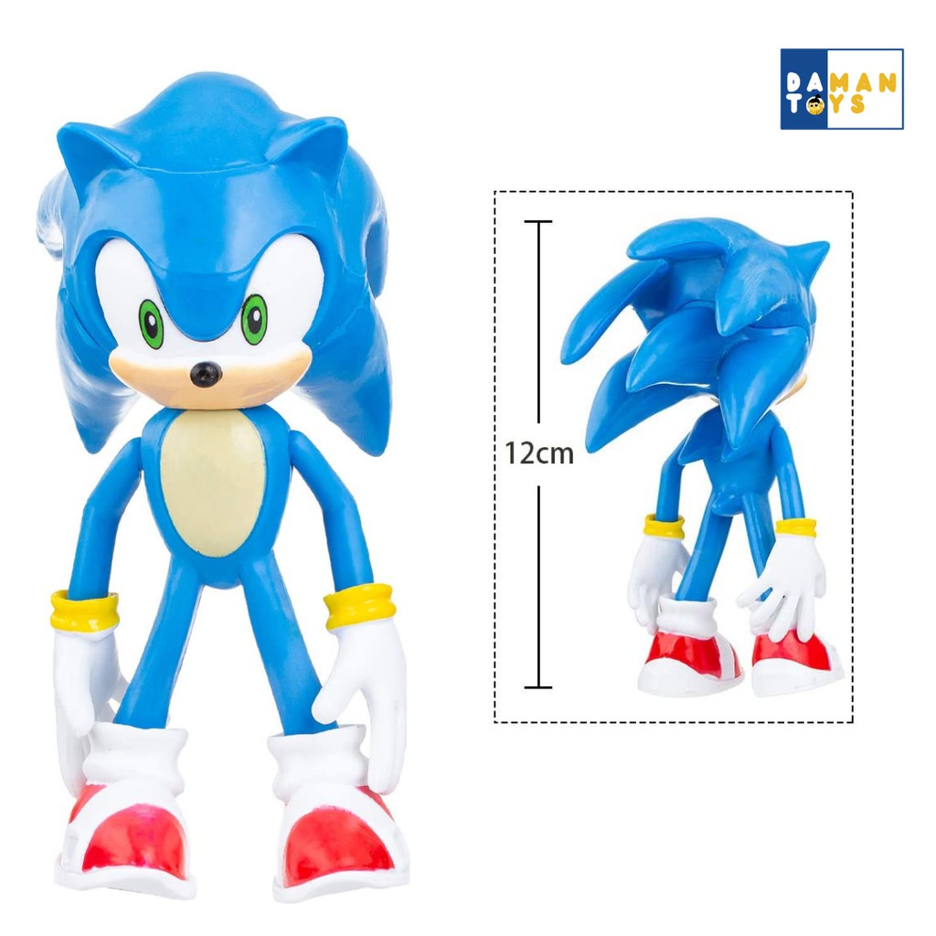 SONIC the Hedgehog Figure Sonic Shadow Knuckles Tails Sonic Figure