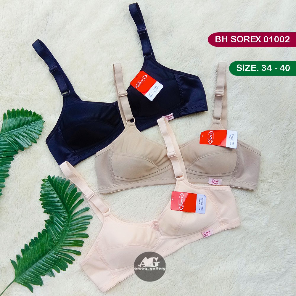BH SOREX SPORT 01002 | Bh Sorex Busa Tipis Tanpa Kawat Kancing 2 | Bh Sorex | Pakaian Dalam Wanita | Bh Wanita | Bra Wanita
