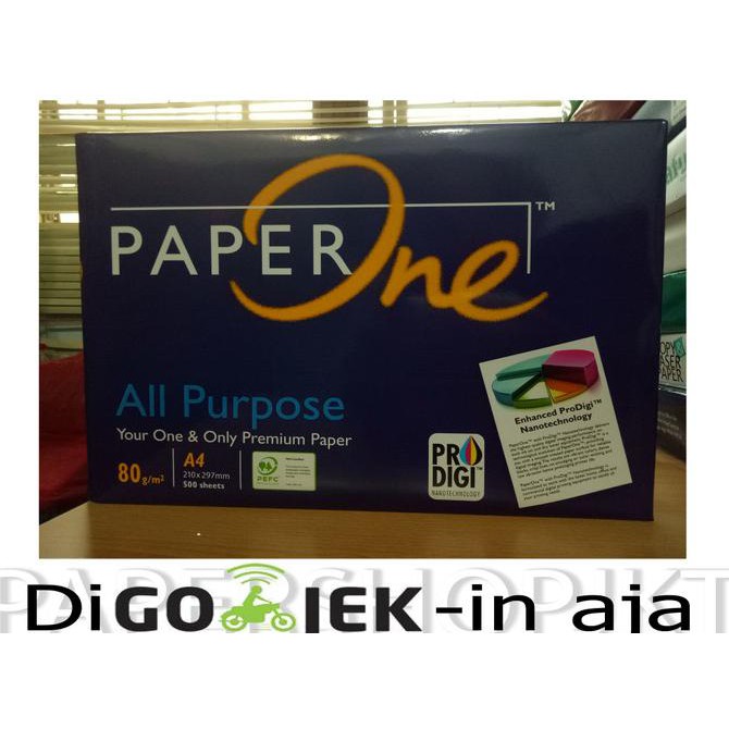 

Khusus Go-Send Termurah! Kertas Paperone A4 80 Gram Office Paper Print Mayastore11