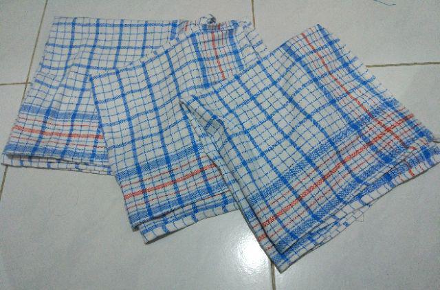 Lap Kotak / Serbet Dapur Serbaguna / Kain Lap Piring / Lap