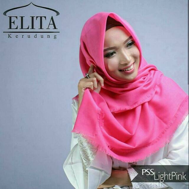 Jilbab Katun Rawis Segiempat Elita