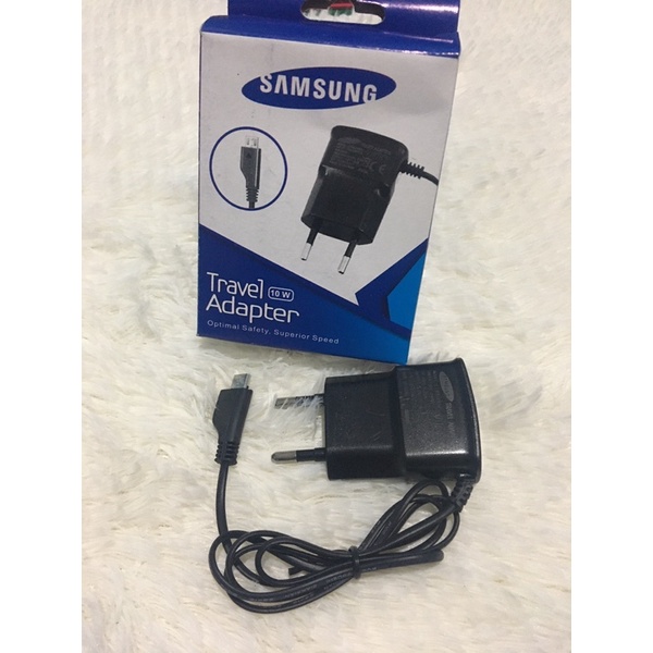 Charger HP Nokia Lubang kecil Lubang Besar / Cas Samsung Travel Adapter