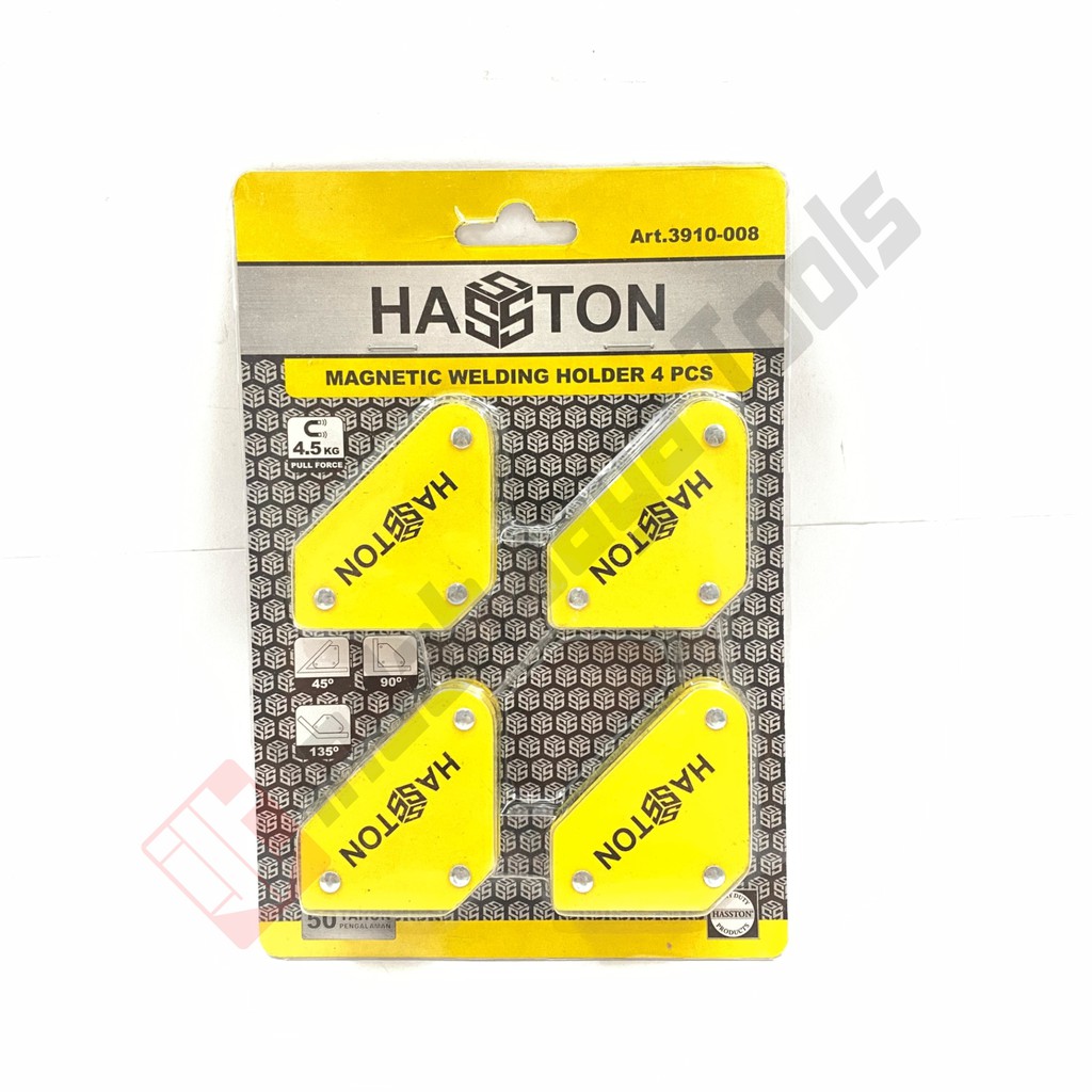 HASSTON 3910-008 Siku Magnet SET 4 Pcs - Smart Welding Magnet Las