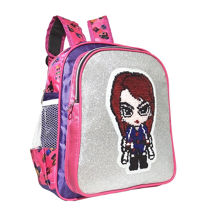 Tas Ransel SEQUIN / Usap Anak Perempuan Sekolah TK/Paud Karakter L.O.L Termurah !!!