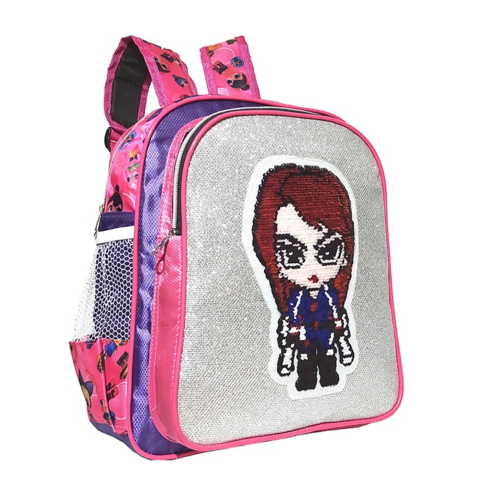 Tas Ransel SEQUIN / Usap Anak Perempuan Sekolah TK/Paud Karakter L.O.L Termurah !!!