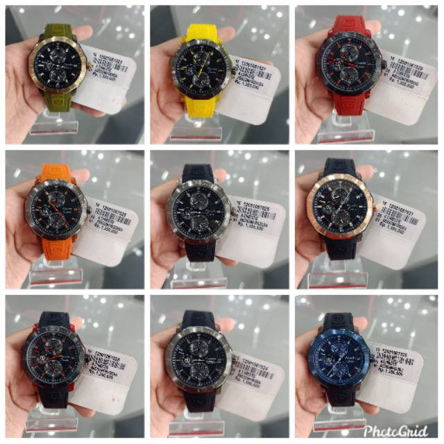 Jam Tangan Alexandre Christie AC6552 / AC 6552 rubber unisex original