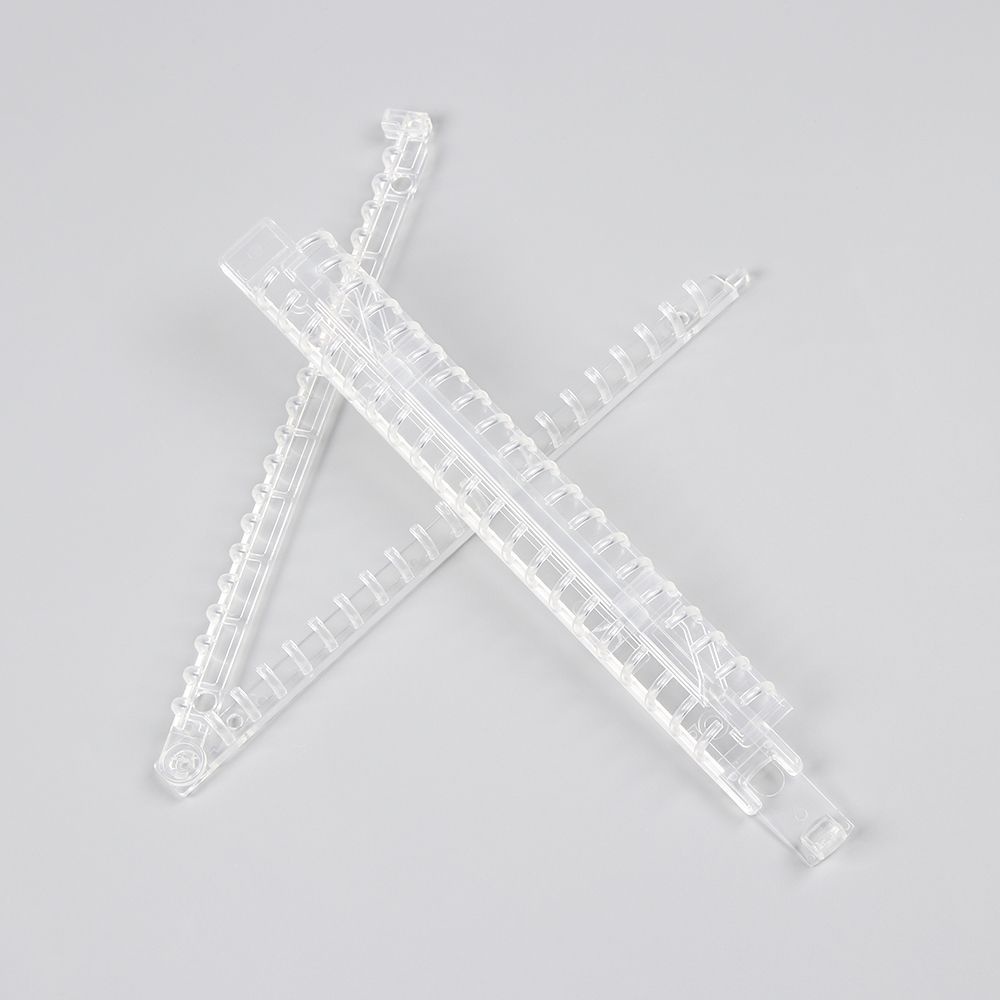 ROW A5/B5 Fashion Loose-leaf Cover Accessory Ring Binder Notebook Paging Separator New File Folder Refillable Plastic 20/26Hole Clear Notepad/Multicolor