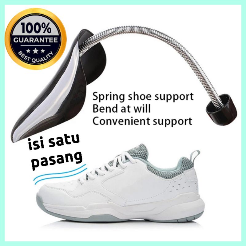 SEPASANG SHOE TREE PENYANGGA SEPATU SNEAKERS DAN LOAFER SHOE HORN TONGKAT SEPATU