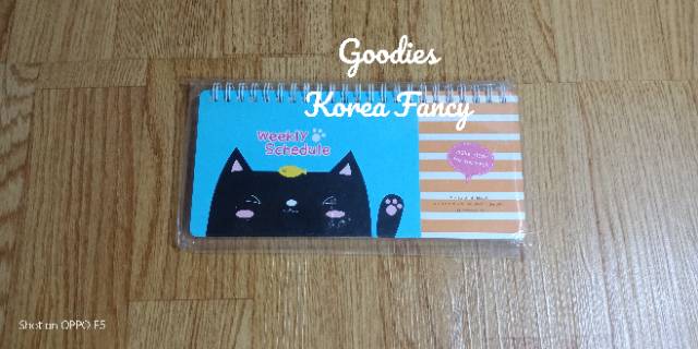 

Weekly Schedule sprial Tanpa Tahun Ori Korea