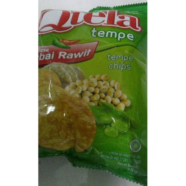 

Qtela tempe cabai rawit 55g