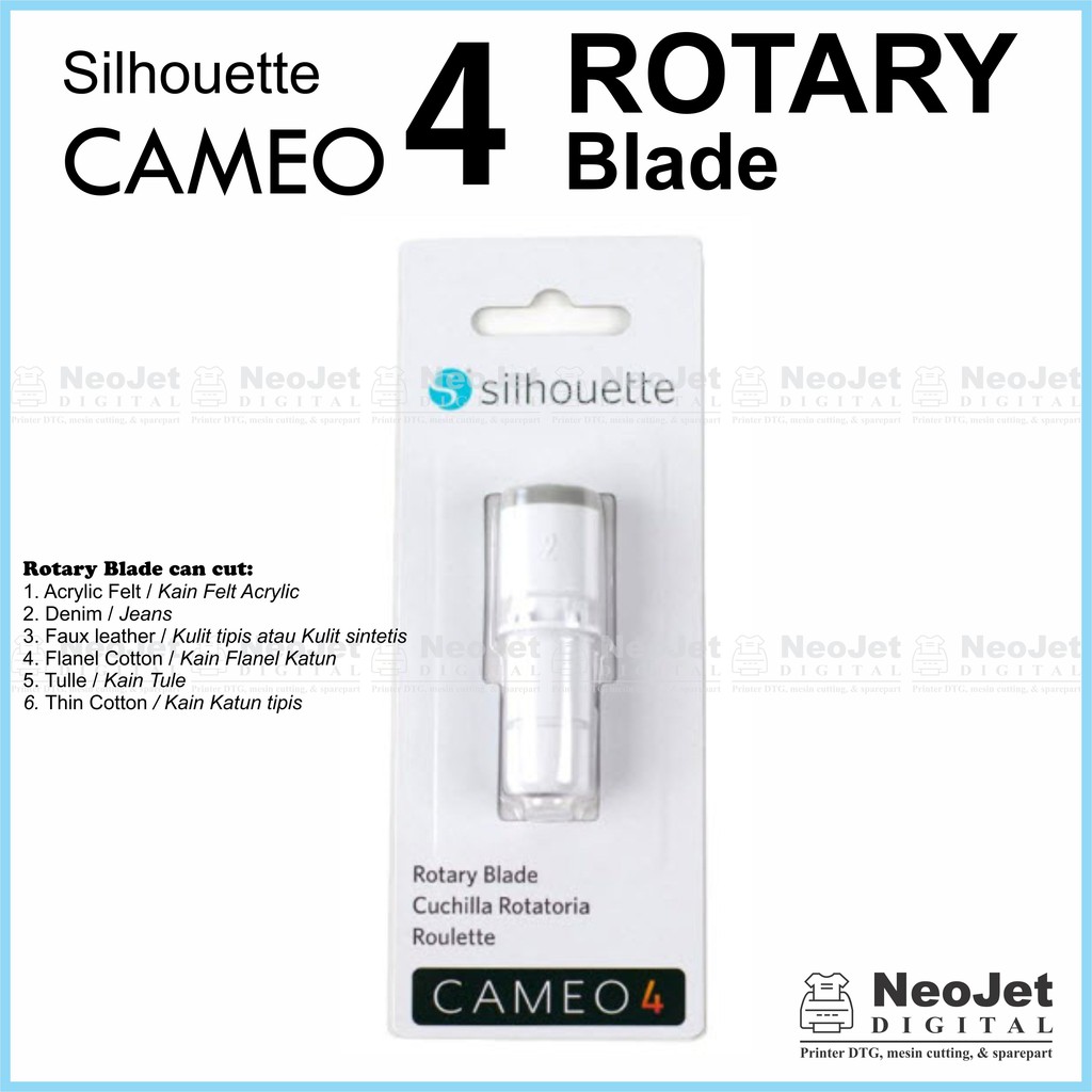 

Pisau Rotary Blade Rotari Blade Mesin Cutting Silhouette Cameo 4