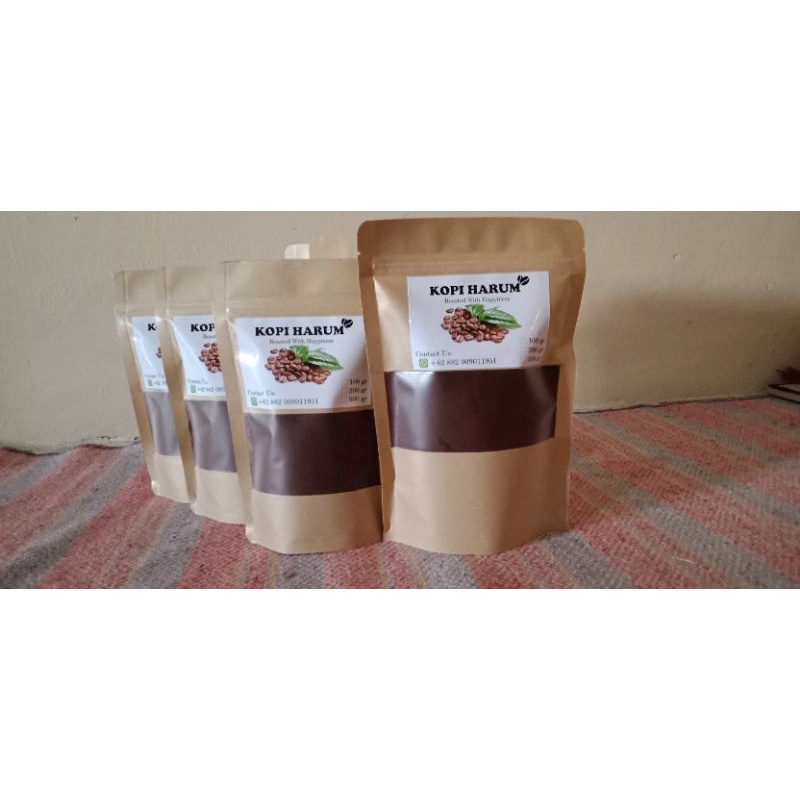 

KOPI BUBUK MURNI ASLI - 150GR KOPI HARUM