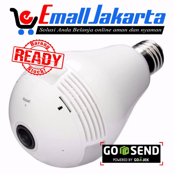 BLAZZ Z15 Bohlam Kamera CCTV 1080p WiFi 360 iP Camera Spy Cam Wireless Lampu