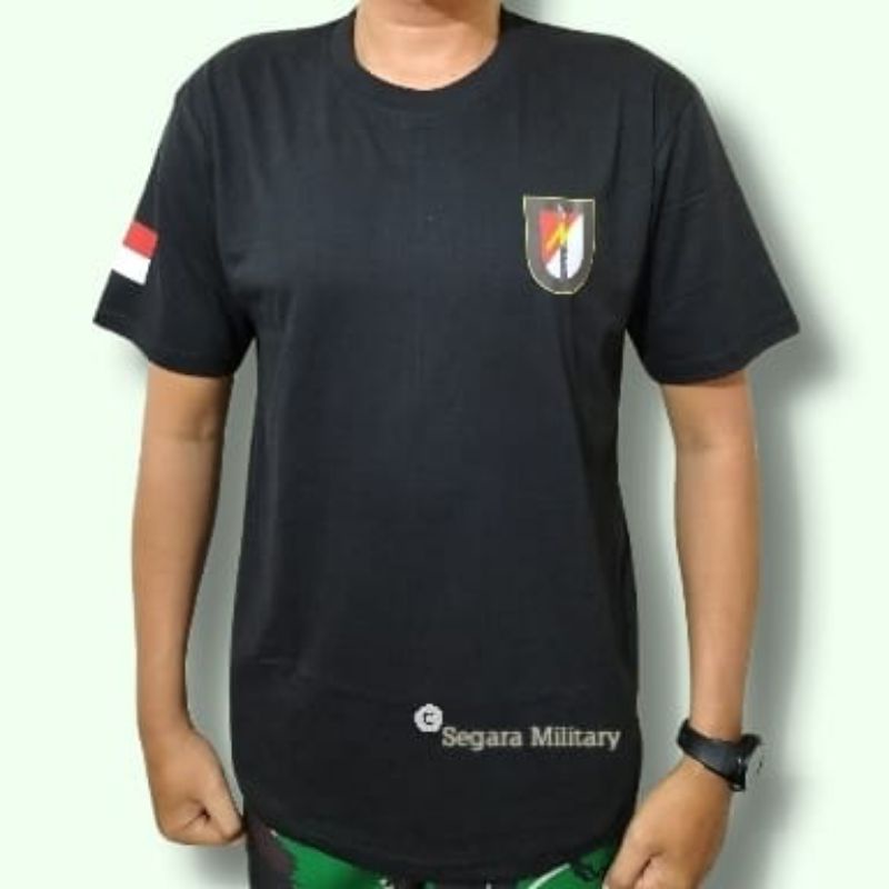 KAOS TNI RAIDER//KAOS TNI AD//KAOS LENGAN PENDEK COMBED 30S