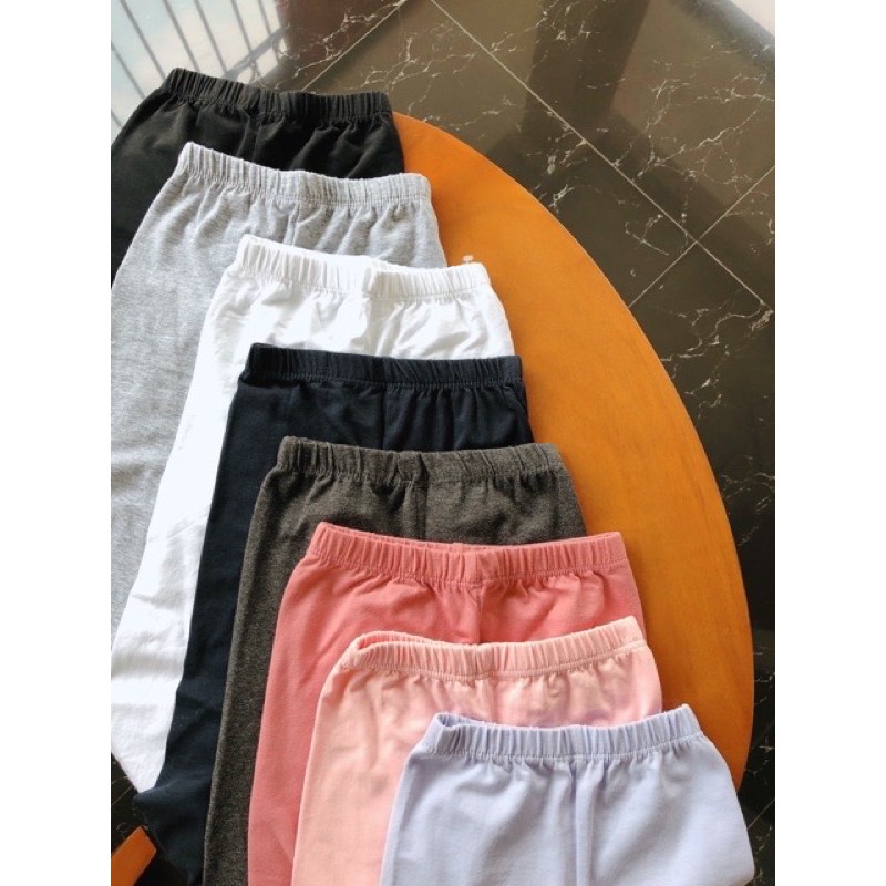 Celana Panjang Legging Anak Bayi Perempuan Cewek Callysta Leging Polos Anak 1 2 3 4 5 6 Tahun Katun Adem