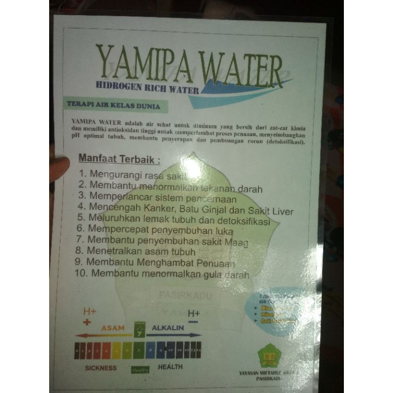 

YAMIPAWATER