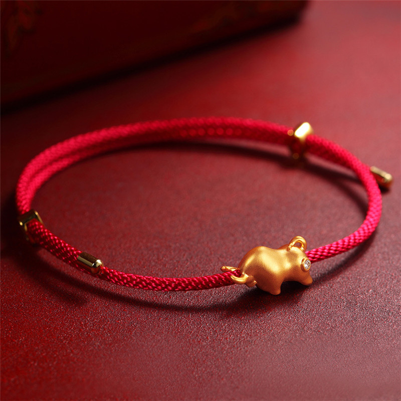 Fashion Personality Lucky Beads Red Bracelet