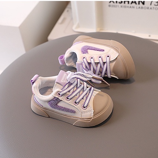 Dongmin Sepatu Anak Sport Sneaker Anak Size 21-30 Usia 1-5 Tahun