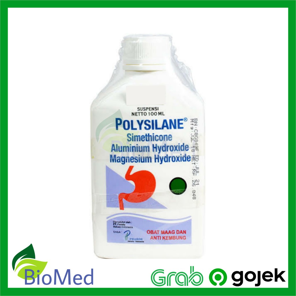 POLYSILANE SYRUP - Obat Sakit Maag Lambung Kembung Perut