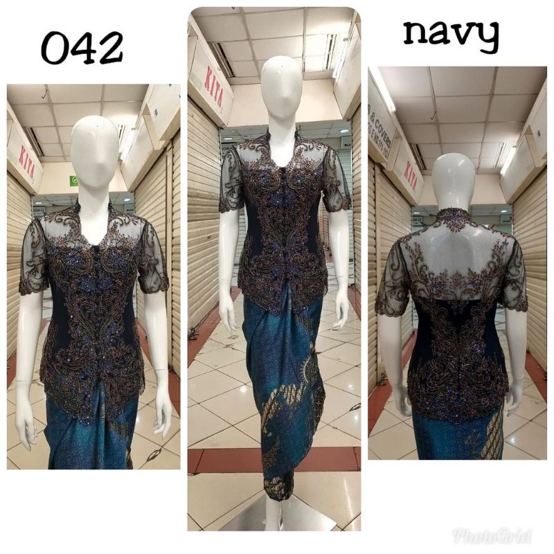 Setelan kebaya payet 3/4 //kebaya payet modern/fashion wanita