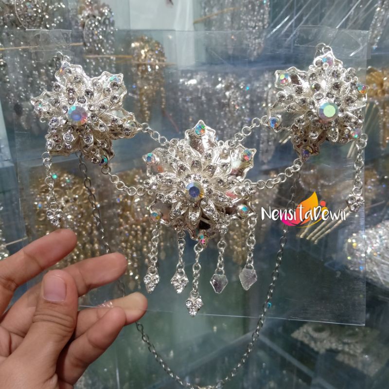 Kalung Pengantin Cantik / Motif Anggrek