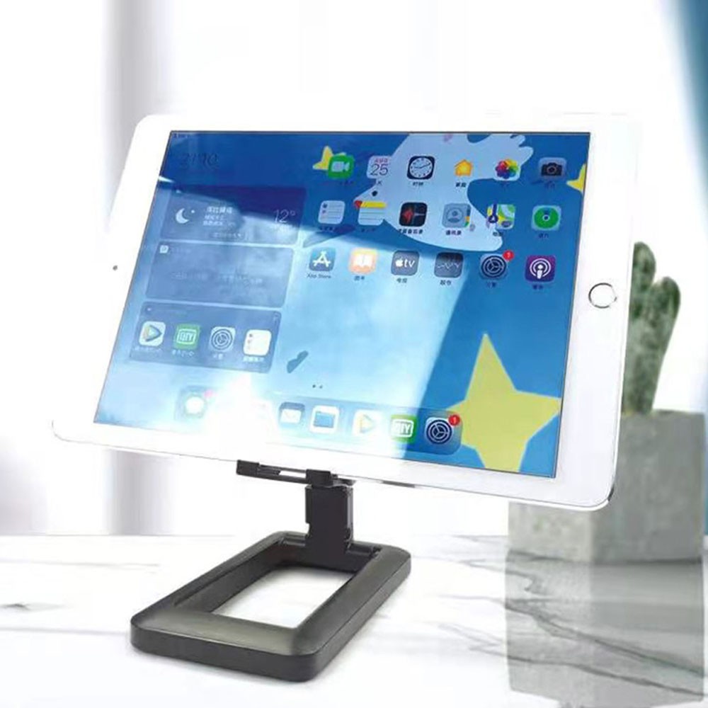 Lanfy Stand Holder / Dudukan Ponsel / Tablet Model Lipat Portabel Adjustable Untuk Meja