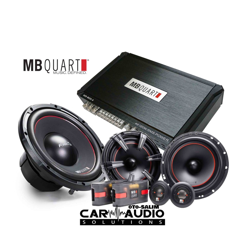 Paket Audio Mobil Premium MB Quart Daily SQ