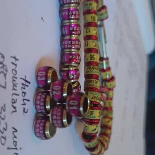 Ring Penanda Kaki Burung Lovebird Shopee Indonesia