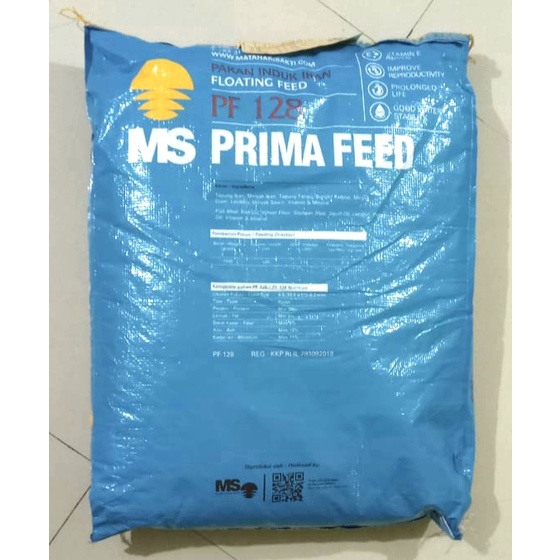 500 GR PF 128 PRIMA FEED PELET INDUKAN IKAN NILA LELE GURAME  PELET TELUR IKAN