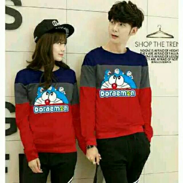 Sweater couple Dora/ 3 warna