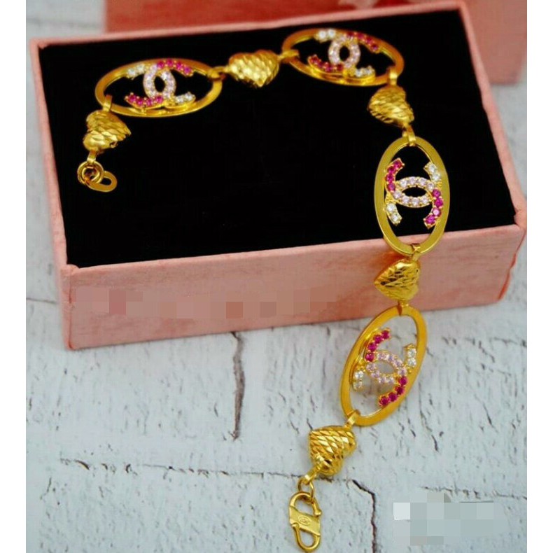 Gelang emas chanel