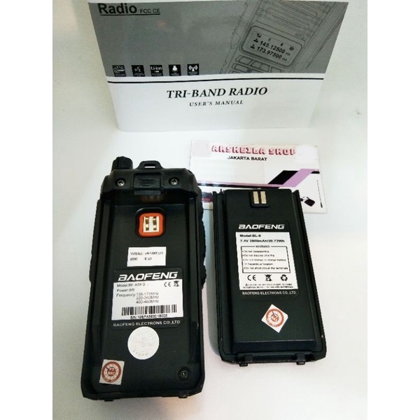 Ht baofeng A58s triband original promo murah
