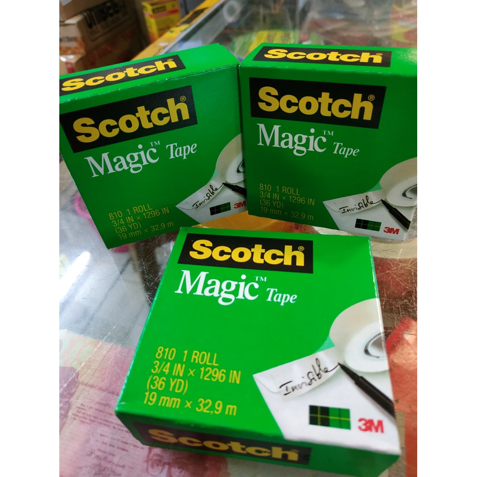 

Isolasi - solatip - scotch magic tape 3M tipe 810