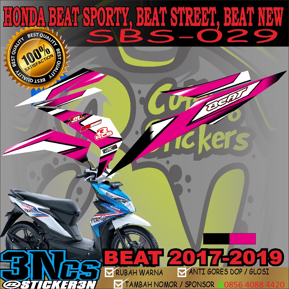 Stripping Variasi Honda Beat New Sporty, Stripping Honda Beat street New Fi, Stripping Honda Beat Ne