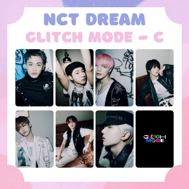 [NCT DREAM] PHOTOCARD NCT DREAM GLITCH MODE VER.