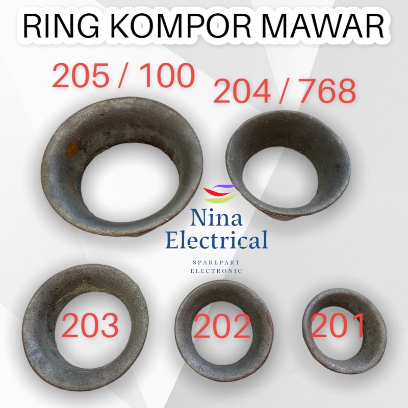 RING COR KOMPOR MAWAR TEGANGAN TINGGI/ KOMPOR API BESAR