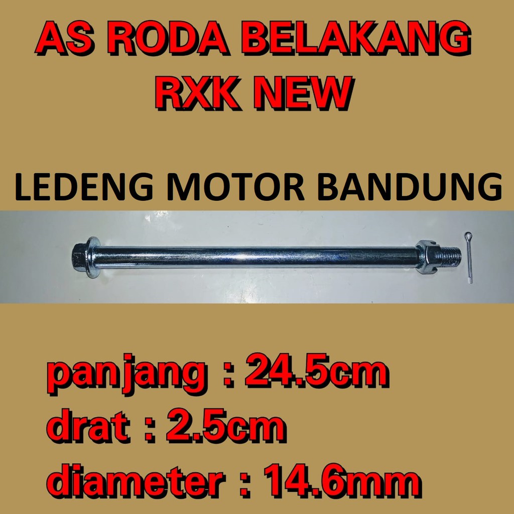 As Roda Belakang RX K King New Yamaha Lokal