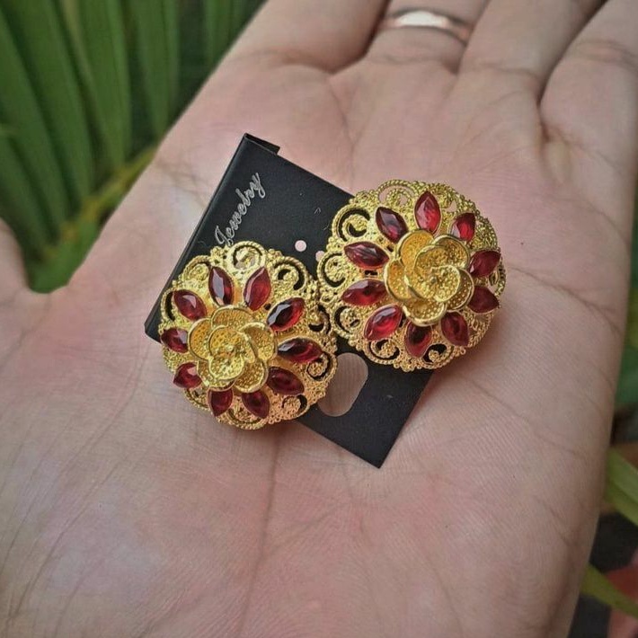 Anting Subeng Alpaka Bali