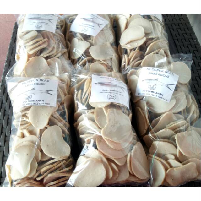 

Kerupuk ikan khas Gresik (125 gram, 250gram, 500gram)