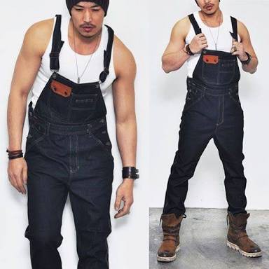 CELANA KODOK PRIA JEANS CELANA PANJANG OVERALLJEANS OVERALL MAN JUMPER COWOK BAJU COWOK JEANS