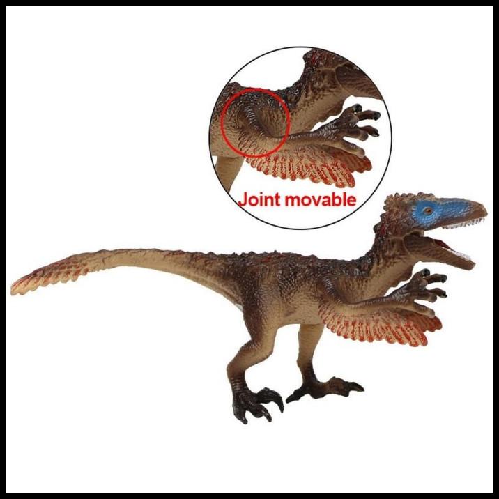 Utahraptor Figure Dinosaurus Model Simulasi Dino