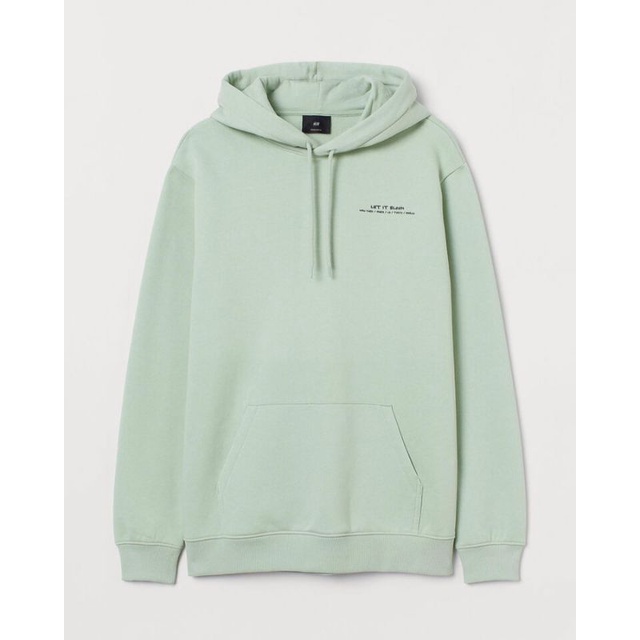 Hoodie Crewneck 'LET IT BLOOM' [H&M]