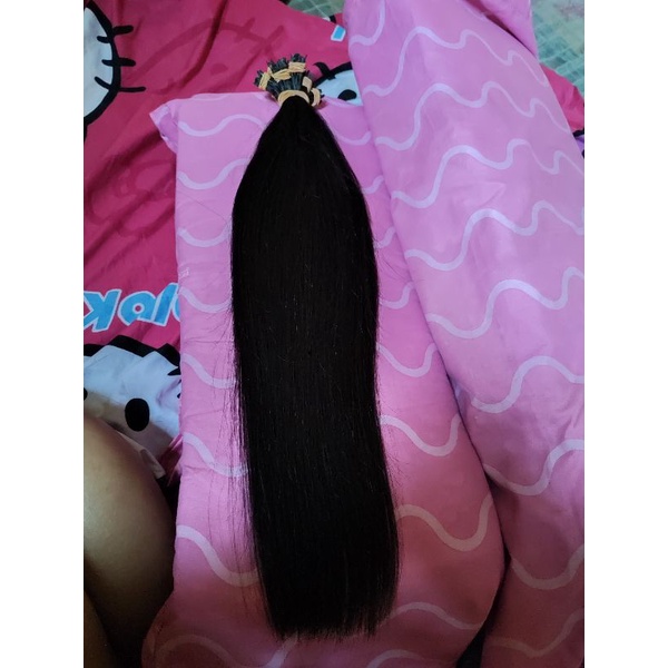 rambut sambungan asli