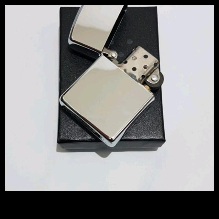 Korek Api Zippo Silver Ice Polos