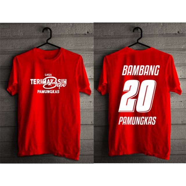 Kaos legend bambang Pamungkas
