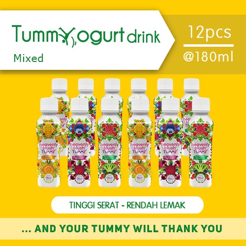 

Yogurt Heavenly Blush Tummy Drink All Variant [12 x 180 ml]