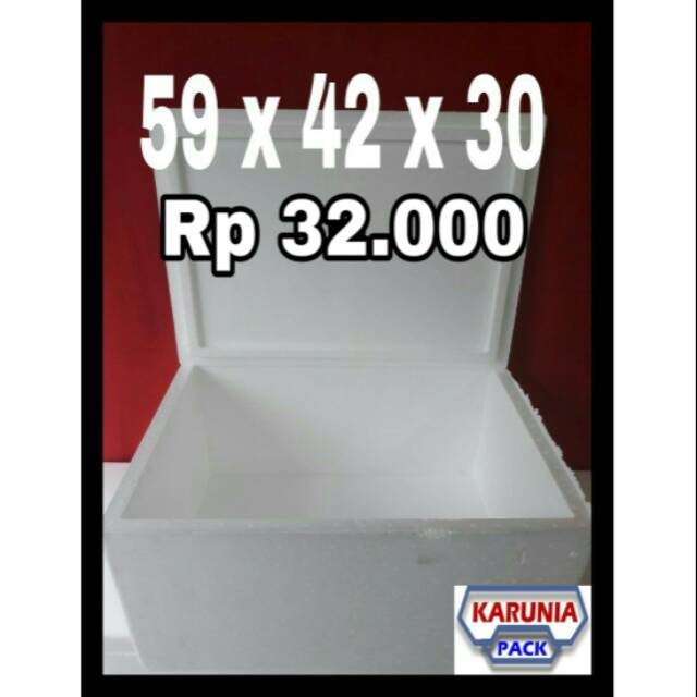 

Box 59×42×30 Box styrofoam Ag 59