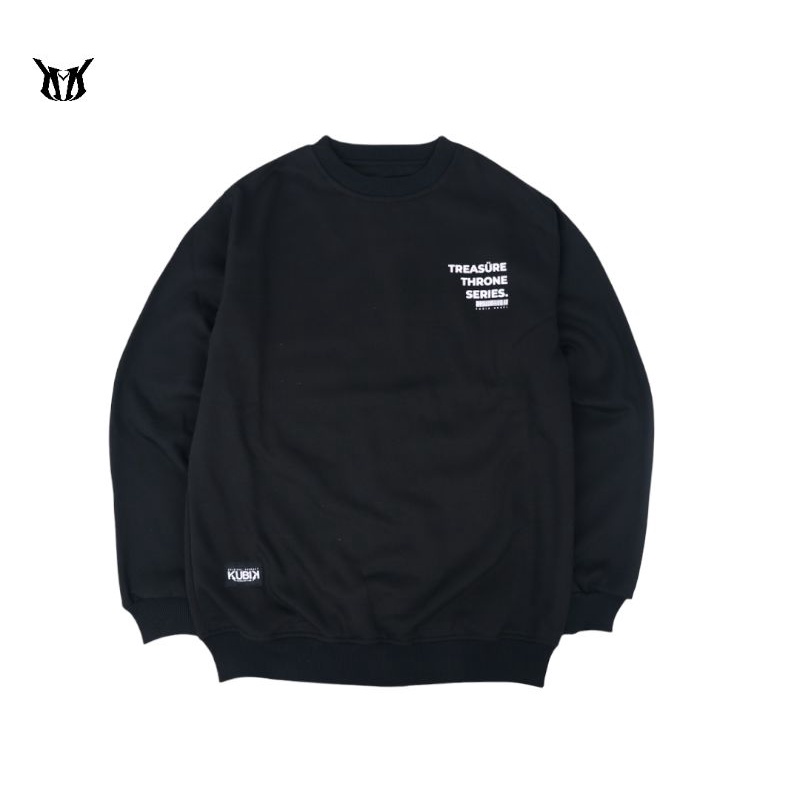 KUBIK REBEL | CREWNECK | TREASURE BLACK