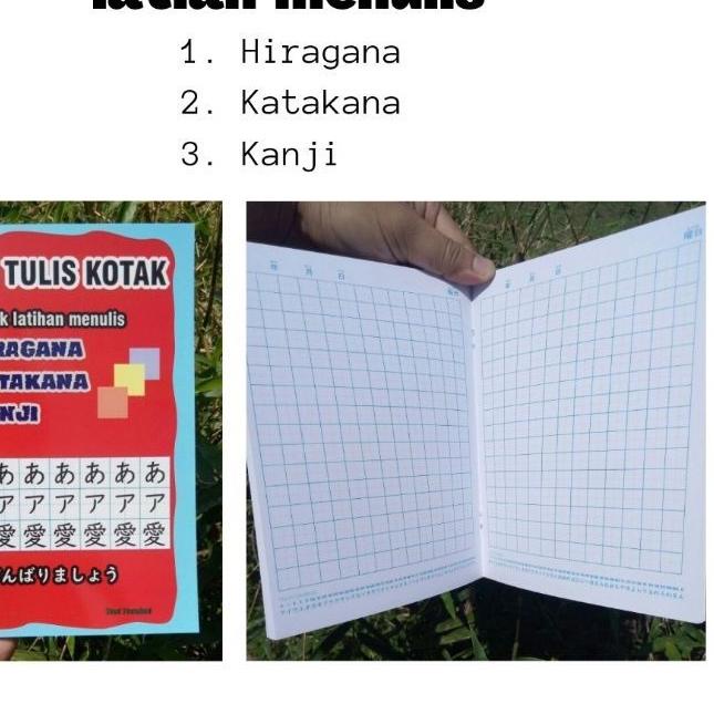 latihan menulis hiragana