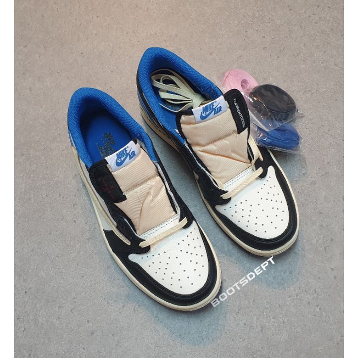 Air Jordan 1 Low Travis Fragment (100% Authentic)